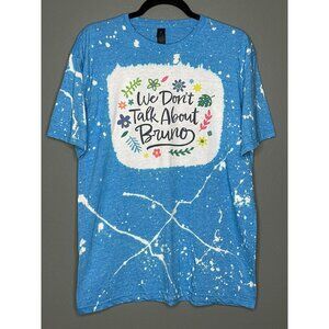 We Don't Talk About Bruno Acid Wash Tie Dye SS T-Shirt Large